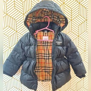 Burberry Winter Coat Toddler Size 12M